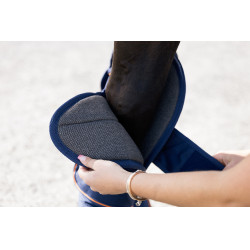 Bucas Therapy Transportgamaschen Marine / Orange Blau Bucas Therapy Transportgamaschen Marine / Orange Blau