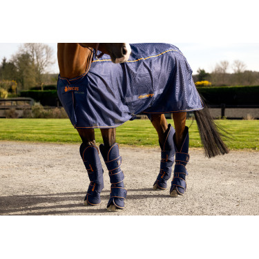 Bucas Therapy Transportgamaschen Marine / Orange Blau Bucas Therapy Transportgamaschen Marine / Orange Blau
