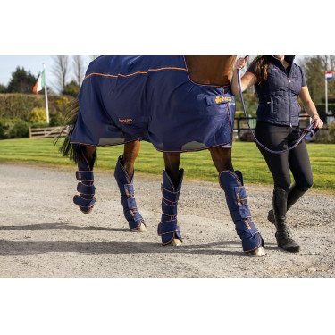 Bucas Therapy Transportgamaschen Marine / Orange Blau Bucas Therapy Transportgamaschen Marine / Orange Blau