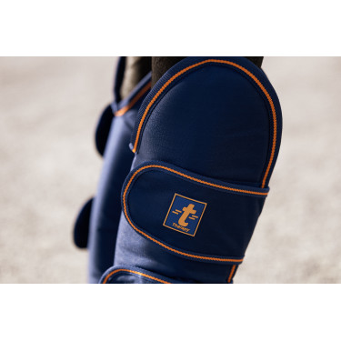 Bucas Therapy Transportgamaschen Marine / Orange Blau Bucas Therapy Transportgamaschen Marine / Orange Blau