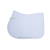 Bucas Logo Max Springsattelpad Weiß / weiß Weiß Bucas Logo Max Springsattelpad Weiß / weiß Weiß