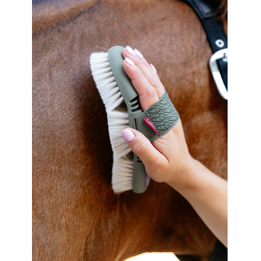 Weiche Bürste mit Ziegenhaar Flexi LeMieux Flieder Lila