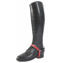 Sporenriemen aus Softy-Leder T de T Sporenriemen aus Softy-Leder T de T