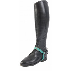 Sporenriemen aus Softy-Leder T de T Sporenriemen aus Softy-Leder T de T