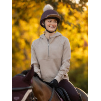 LeMieux Mütze mit abnehmbarem Bommel Klassik Schwarz