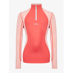 Langarm-Baselayer Young Rider LeMieux Harlow Coral