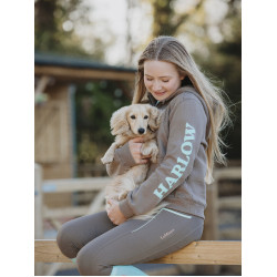 LeMieux Harlow Young Rider Kapuzenpullover Walnuss