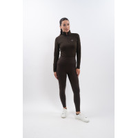 Fleece-Leggings Harcour Anaelle Kakao Braun