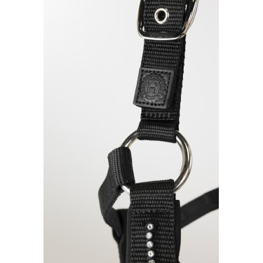 Halfter und Führstrick Harcour Amour Schwarz Halfter und Führstrick Harcour Amour Schwarz