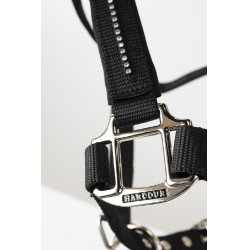 Halfter und Führstrick Harcour Amour Schwarz Halfter und Führstrick Harcour Amour Schwarz