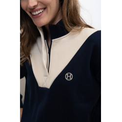 Harcour Ambre Sweatshirt Marine / Düne