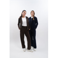 Reißverschluss-Sweatshirt Strick Harcour Amelie Kakao Braun Reißverschluss-Sweatshirt Strick Harcour Amelie Kakao Braun