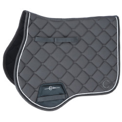Satteldecke Salvina Covalliero Graphit Grau