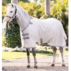 Fliegendecke Horseware Amigo Bug Rug Pony Silber / Titan-Grau / Silber Fliegendecke Horseware Amigo Bug Rug Pony Silber / Titan-Grau / Silber