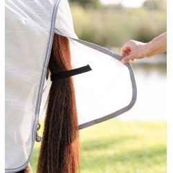 Fliegendecke Horseware Amigo Bug Rug Pony Silber / Titan-Grau / Silber Fliegendecke Horseware Amigo Bug Rug Pony Silber / Titan-Grau / Silber