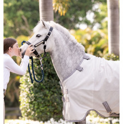 Fliegendecke Horseware Amigo Bug Rug Pony Silber / Titan-Grau / Silber Fliegendecke Horseware Amigo Bug Rug Pony Silber / Titan-Grau / Silber