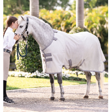 Fliegendecke Horseware Amigo Bug Rug Pony Silber / Titan-Grau / Silber Fliegendecke Horseware Amigo Bug Rug Pony Silber / Titan-Grau / Silber