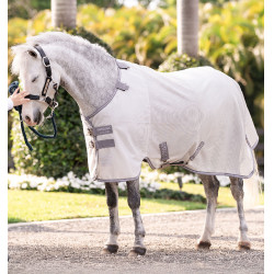 Fliegendecke Horseware Amigo Bug Rug Pony Silber / Titan-Grau / Silber Fliegendecke Horseware Amigo Bug Rug Pony Silber / Titan-Grau / Silber