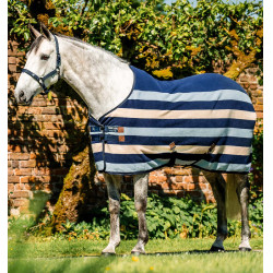 Horseware Newmarket Poney Fleece Cooler Fleecedecke Marine Witney Marineblau