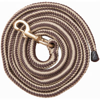 Elastische Rundlonge T de T Braun / Beige