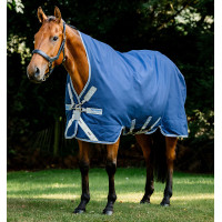 Horseware Rhino Wug Turnout 0g Decke Schwarz / Titan Grau / Klassisches Blau Horseware Rhino Wug Turnout 0g Decke Schwarz / Titan Grau / Klassisches Blau