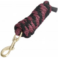 Runde Longe T de T Bordeaux / Schwarz