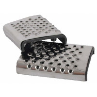 Trittfläche mit breitem Gummibelag T von T Stahl