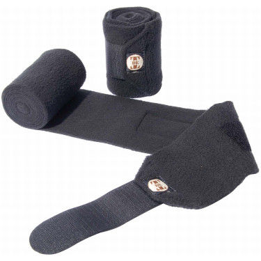 Polo-Bandagen T de T Schwarz