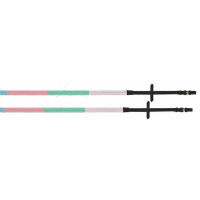 Rênes caoutchouc éducatives T de T Havane foncé Rênes caoutchouc éducatives T de T Havane foncé