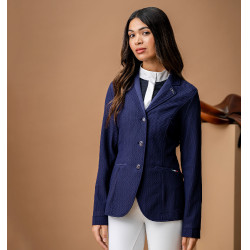 Wettkampfjacke Horseware Damen Motion Lite Nachtschatten Blau