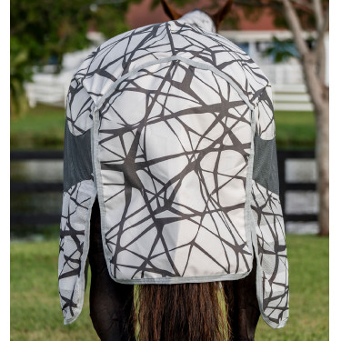 Horseware Fliegendecke Camouflage 3-in-1 Amigo® CamoFly Camouflage-Druck / Grau Motive