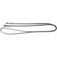 Zügel für Trense aus glattem Leder T de T Dunkles Havanna Braun