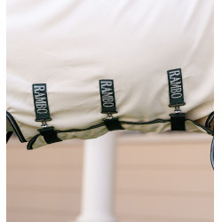 Vollständige Decke Horseware Rambo Hoody XL 0g Kreide / Jägergrün / Silber Weiß Vollständige Decke Horseware Rambo Hoody XL 0g Kreide / Jägergrün / Silber Weiß