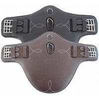 Kurze Bauchgurtschnalle T de T Dunkelbraun