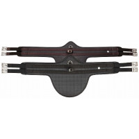 Sangle bavette synthétique T de T Havane foncé