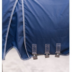 Boxdecke Horseware Rambo Optimo 0g Marine / Gewitter / Silbergrau Marineblau Boxdecke Horseware Rambo Optimo 0g Marine / Gewitter / Silbergrau Marineblau