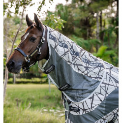 Fliegendecke Horseware Amigo CamoFly 0g Camouflage-Druck / Grau Motive Fliegendecke Horseware Amigo CamoFly 0g Camouflage-Druck / Grau Motive