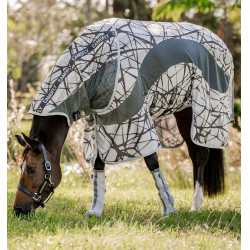 Fliegendecke Horseware Amigo CamoFly 0g Camouflage-Druck / Grau Motive Fliegendecke Horseware Amigo CamoFly 0g Camouflage-Druck / Grau Motive