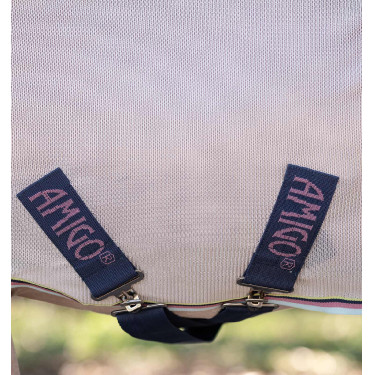 Fliegendecke Horseware Amigo Bug Rug Petite 0g Silber / Zitrone / Marine / Rosa / Blau