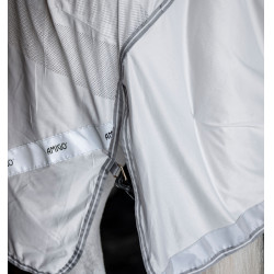 Fliegendecke Horseware Fluo Amigo Flyrider 0g Silber / Titan-Grau / Silber