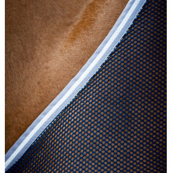 Trockendecke Netz Horseware Amigo 0g Marine / Titan Grau / Silber Marineblau