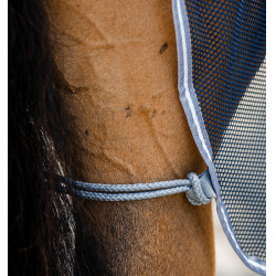 Trockendecke Netz Horseware Amigo 0g Marine / Titan Grau / Silber Marineblau