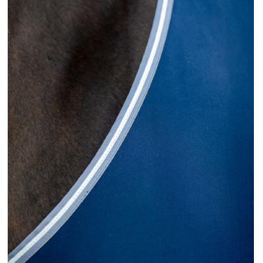 Abschwitzdecke Horseware Amigo Jersey 0g Marine / Titan Grau / Silber Abschwitzdecke Horseware Amigo Jersey 0g Marine / Titan Grau / Silber