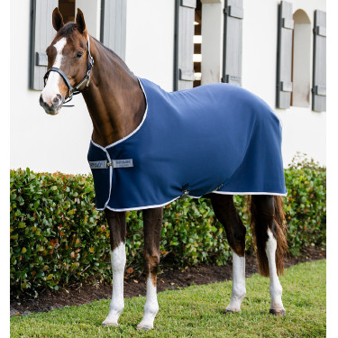 Abschwitzdecke Horseware Amigo Jersey 0g Marine / Titan Grau / Silber Abschwitzdecke Horseware Amigo Jersey 0g Marine / Titan Grau / Silber