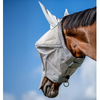 Horseware Rambo Plus Fliegenschutzmaske Silber / Blau Horseware Rambo Plus Fliegenschutzmaske Silber / Blau