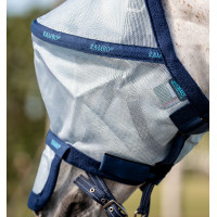 Horseware Rambo Plus Fliegenschutzmaske Silber / Blau Horseware Rambo Plus Fliegenschutzmaske Silber / Blau