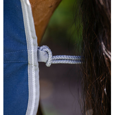Pferdedecke Horseware Amigo Delphinium 0g Marine / Titan Grau / Silber Pferdedecke Horseware Amigo Delphinium 0g Marine / Titan Grau / Silber
