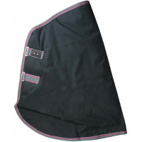 Wasserdichter Halsabschluss mit Polybaumwollfutter T de T Schwarz / Grau