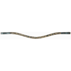 Frontal Mosaik T de T Schwarz / schwarz / gold Frontal Mosaik T de T Schwarz / schwarz / gold