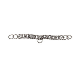 Kette 24 Ringe vernickelter Stahl Kette 24 Ringe vernickelter Stahl